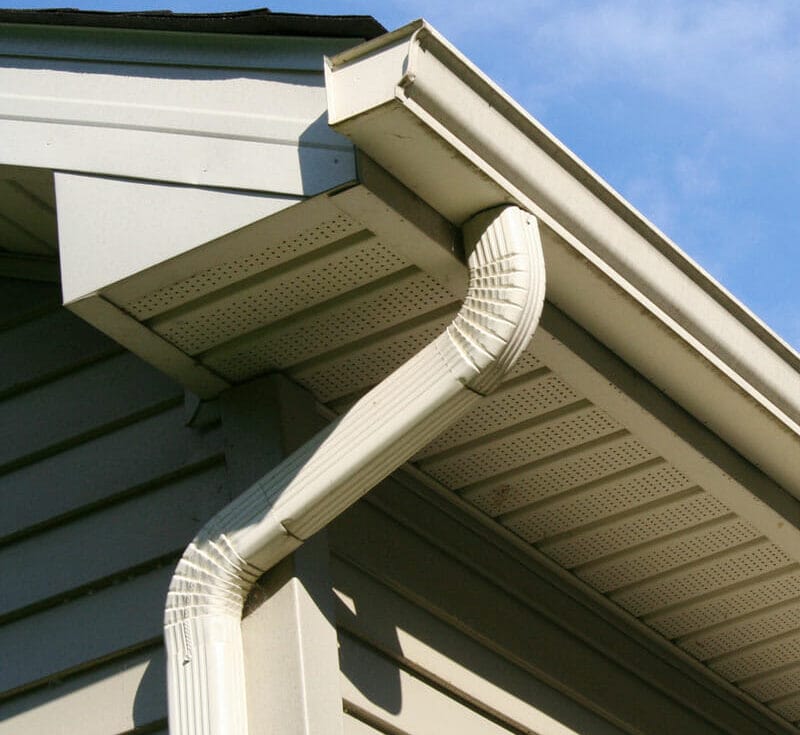 white gutters in ottawa